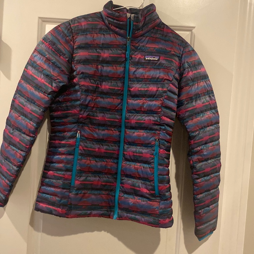 Patagonia Nano Puff jacket. Multicolored.  Excellent condition.